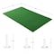 Wakeman Golf Hitting Mat - 5x3-Foot Artificial Turf with 3 Rubber Tees and 6 Teeing Positions by 80-FIT1007 - alternate 2
